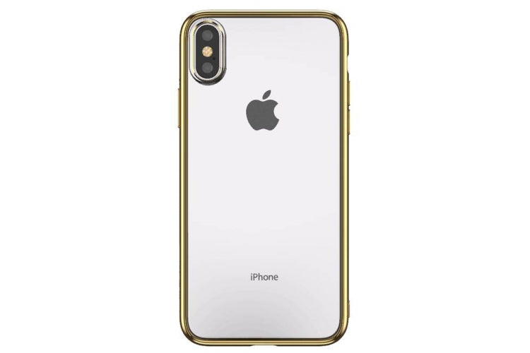 Glitter Shockproof Case iPhone XS/X (5.8) Gold, Devia