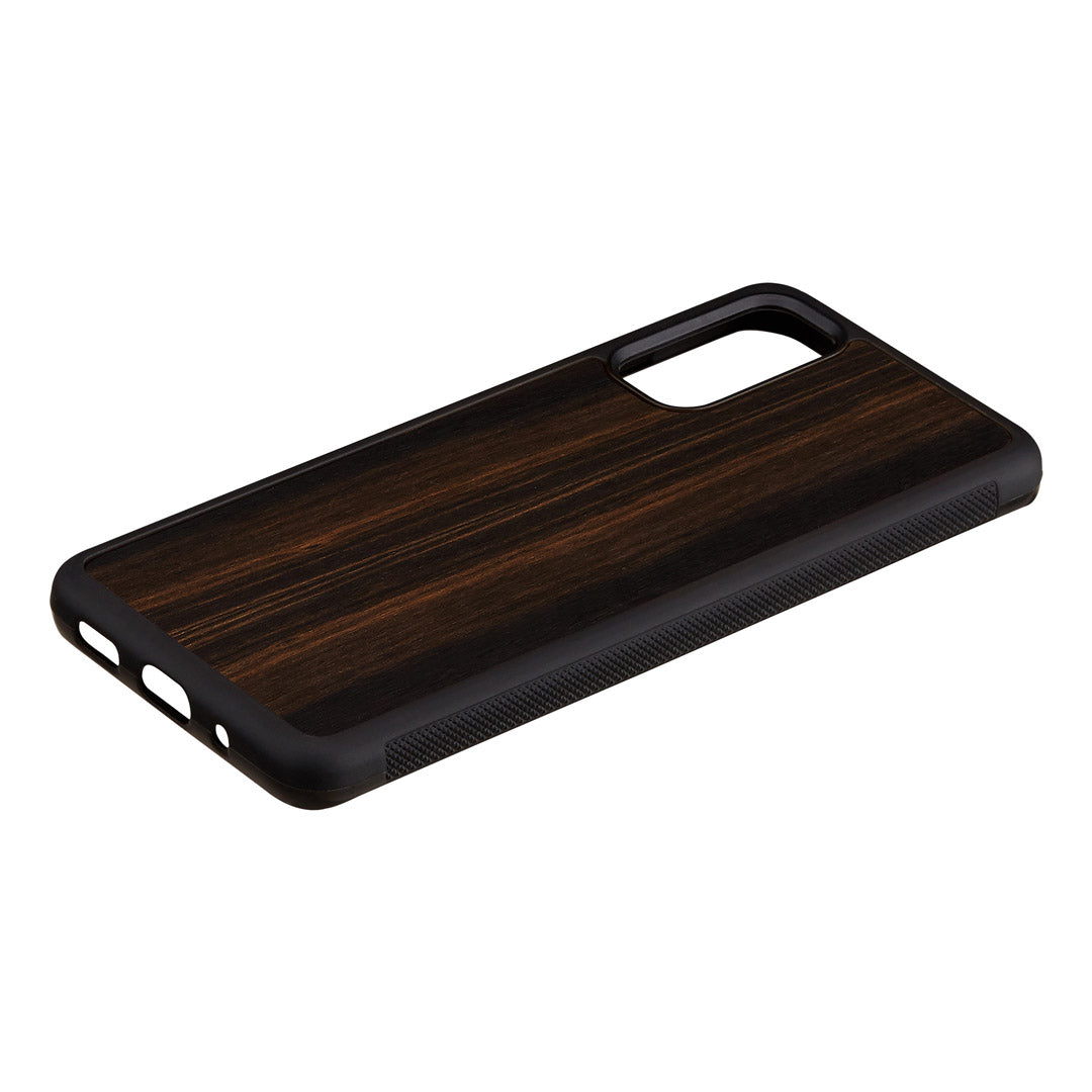 Samsung Galaxy S20 wooden case MAN&amp;WOOD, black