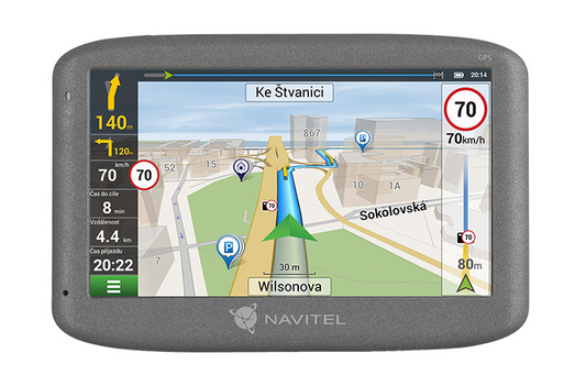 Navigācijas ierīce Navitel E501 ar 47 kartēm un bezmaksas atjauninājumiem