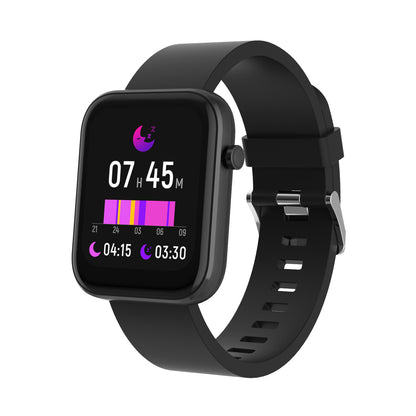 Smart watch with heart rate and blood pressure sensors Denver SW-182B Black