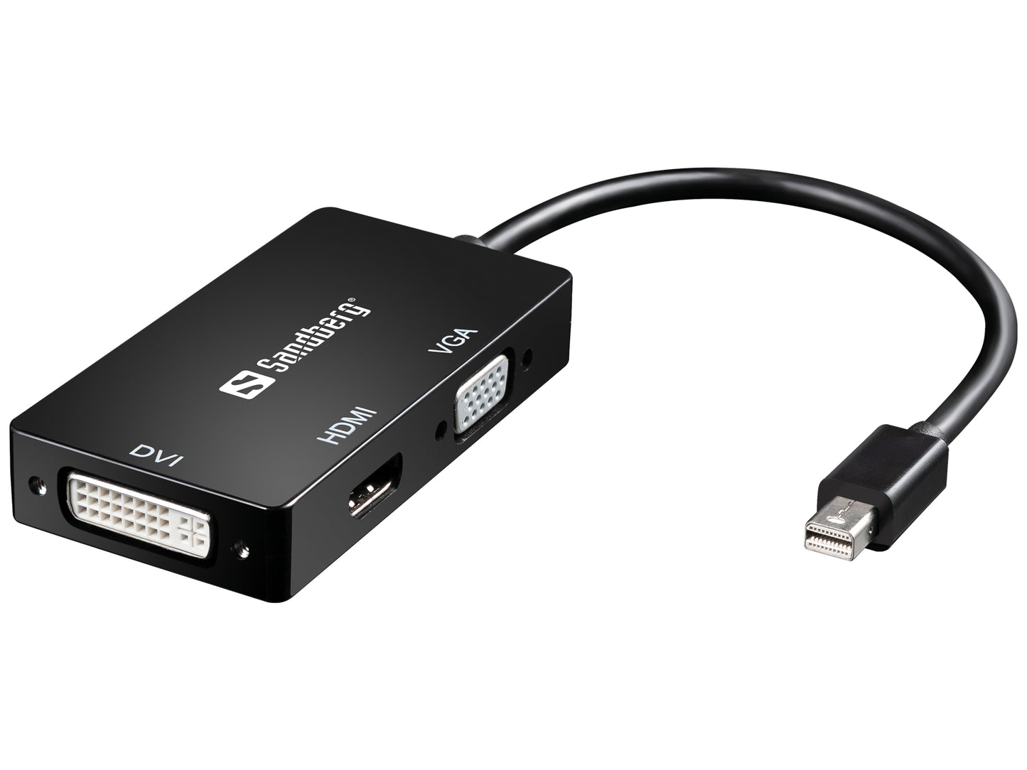 Переходник Sandberg 509-12 MiniDP&gt;HDMI+DVI+VGA