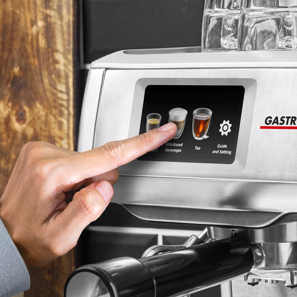 Espresso automāts Gastroback 42623 Design Espresso Barista Touch, 1600W, LCD skārienekrāns