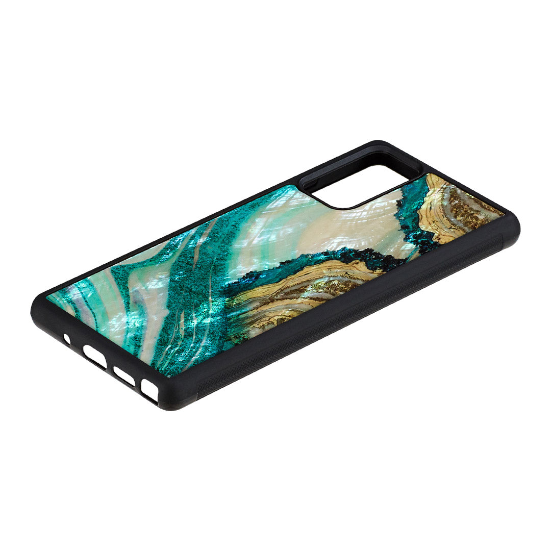 Samsung Galaxy Note20 aizsargvāciņš, aqua agate