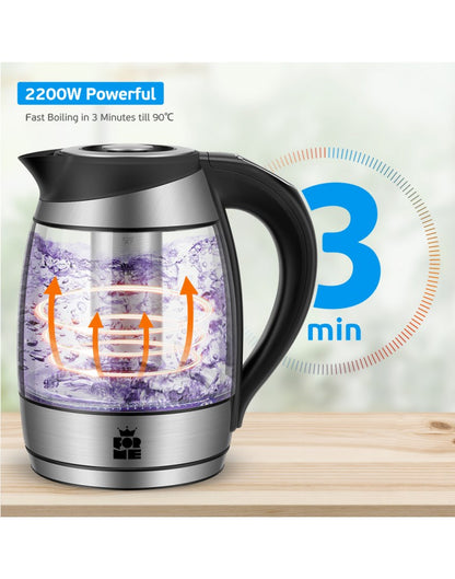 Kettle - 1.7L with Digital Display, Temperature Control and LED Lighting, FORME FKG-448