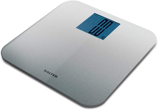 Salter 9075 SVGL3R Max Electronic Digital Bathroom Scales - Silver