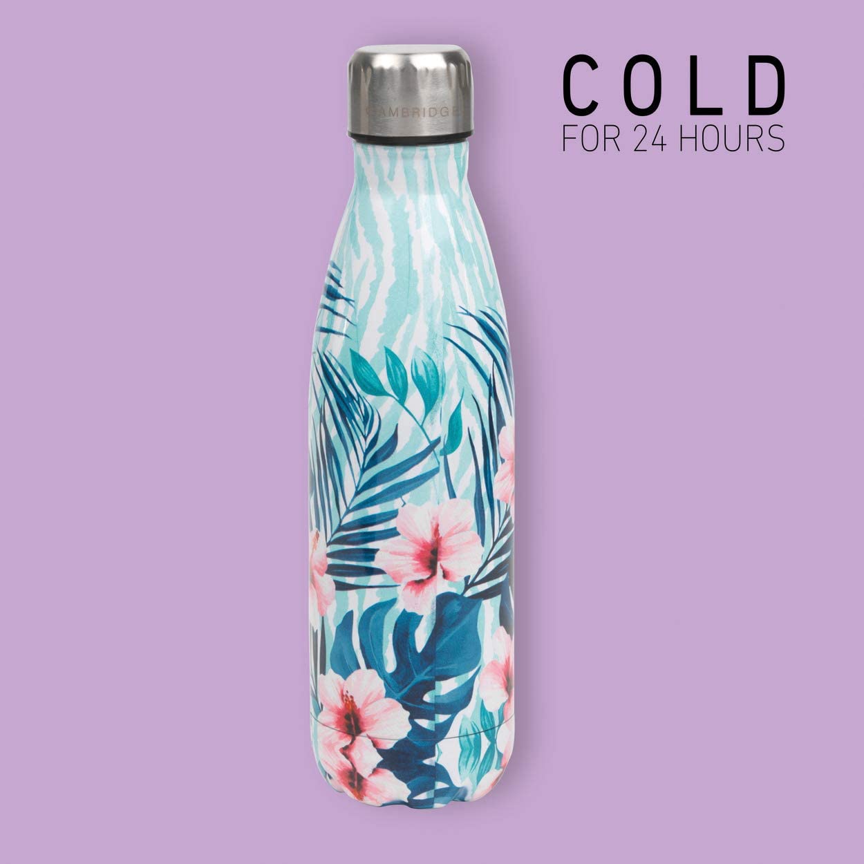 Thermal bottle with tropical design, Cambridge CM07014 500ml