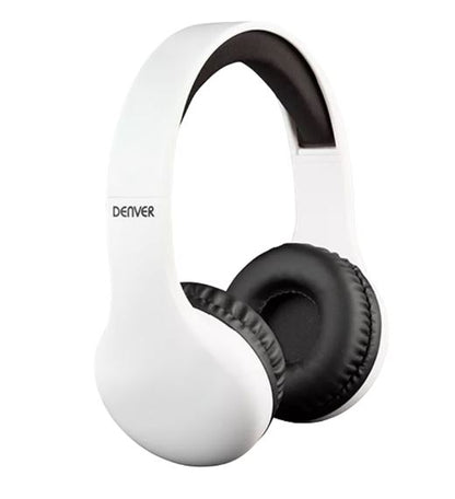 Wireless Bluetooth Children's Headphones White - Denver BTH-240