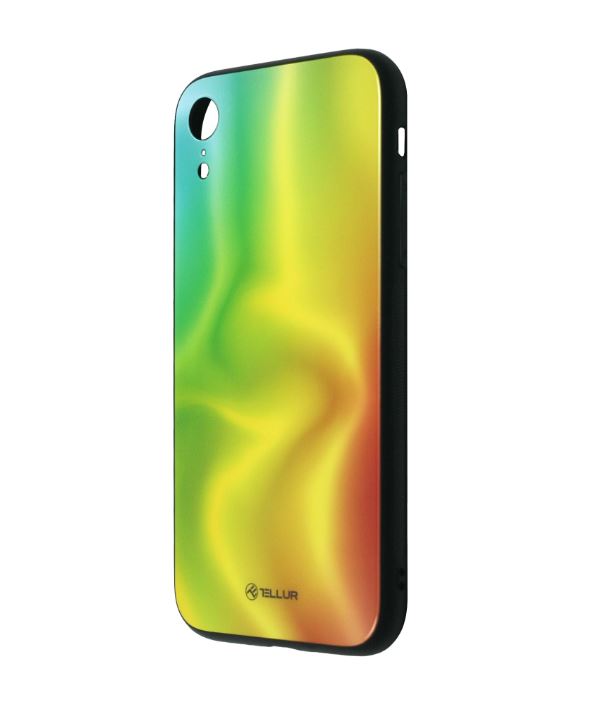 iPhone XR protective cover with silky glass coating Tellur