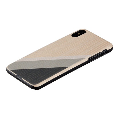 Smartphone cover iPhone XS Max gray-black from MAN&amp;WOOD