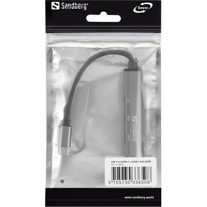 Sandberg 336-50 USB-C — 3xUSB-A+2xUSB-C Saver