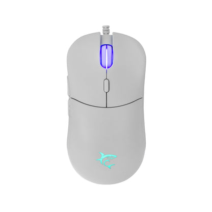 White Shark GM-5010 Bagdemagus White 7200 DPI Optical Gaming Mouse with 6 Buttons