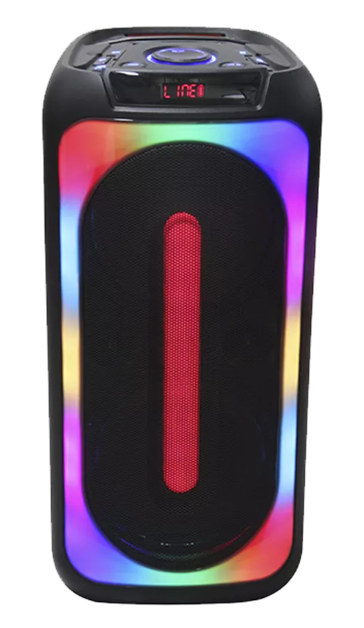 Bluetooth party speaker, 400W, USB/microSD, microphone input, AUX, TWS - Denver BPS-451