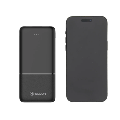 Power Bank 10000мАч черный Tellur