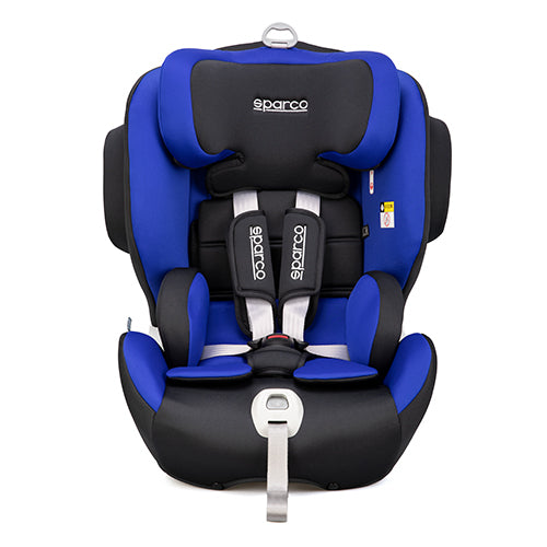 Детское автокресло с отличной защитой Sparco SK1000 Blue