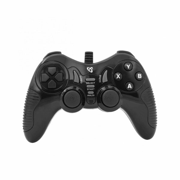 Gamepad ar vibrāciju un 19 taustiņiem, Sbox GP-2011 PC/PS3/Android TV