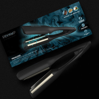 Revamp WV-3000-EU Progloss 2-IN-1 Beach &amp; Volume Waver