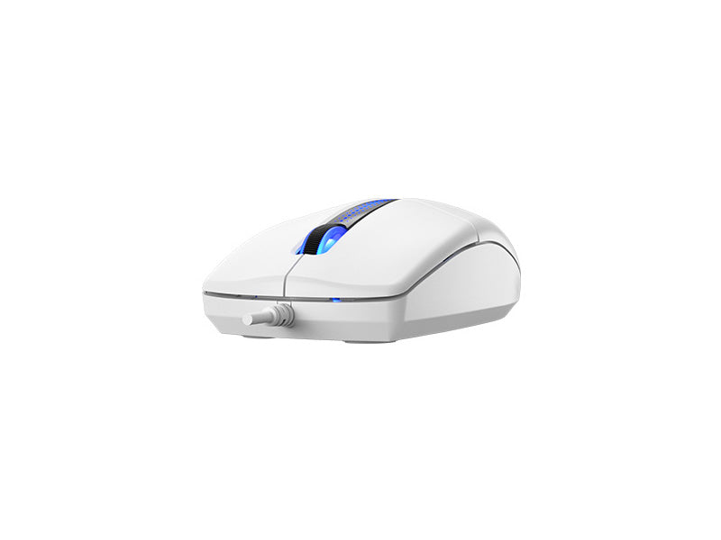 Optical Mouse with 1200 DPI, 3 Buttons, A4Tech N-530S White