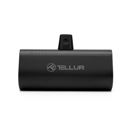 Powerbank 5000мАч с Type-C и светодиодным индикатором Tellur PD201 черный