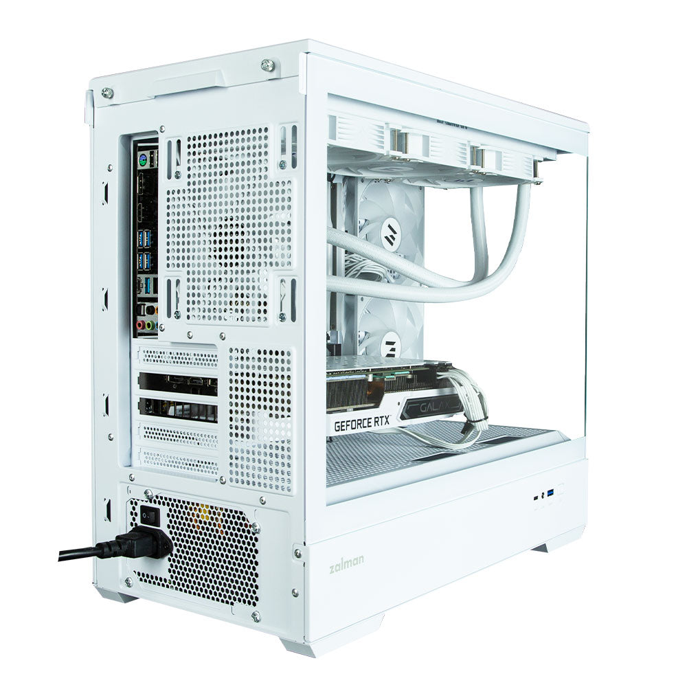 Zalman P30 White, ARGB Fan x3