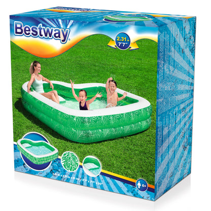 Family pool with seat Bestway Tropical Paradise Family Pool