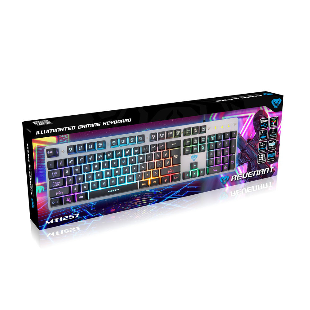 Spēļu tastatūra ar apgaismojumu Media-Tech MT1257 Cobra Pro