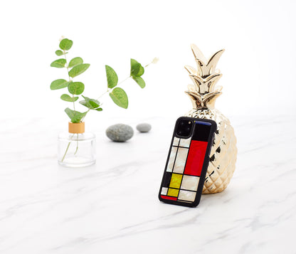 Smartphone cover for iPhone 11 Pro, mondrian black, iKins