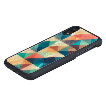 iPhone XR Mosaic Black iKins Smartphone Protective Cover