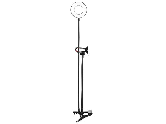 Gredzena lampa ar tālruņa turētāju Tracer 46827 8.5cm 48 LED