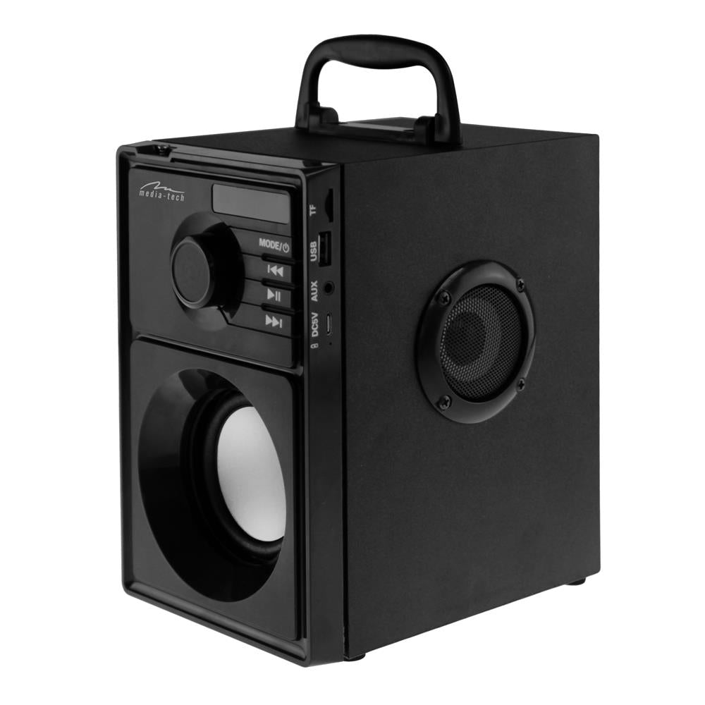 Media-Tech MT3179 Boombox Silver