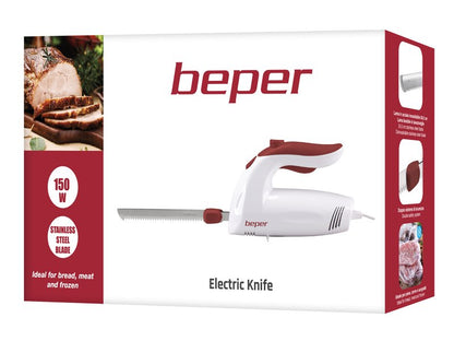 Electric self-sharpening knife with stainless blades Beper BP.790