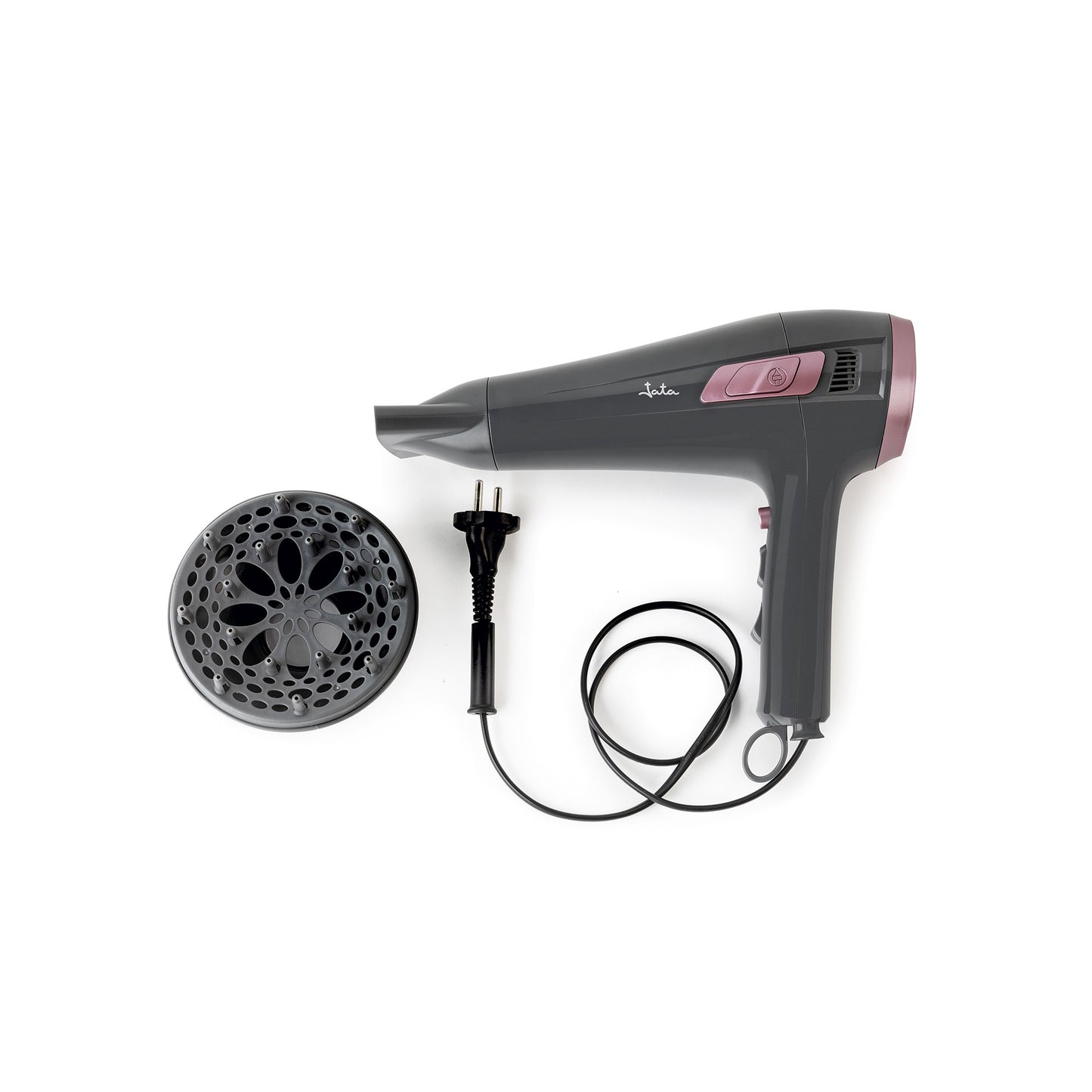 Hair dryer with retractable cord - Jata JBSC1070