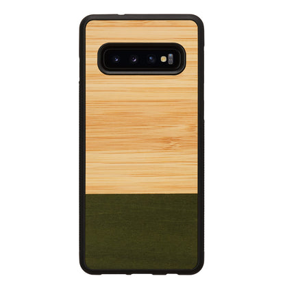 Viedtālruņa maciņš no dabīga koka Samsung Galaxy S10 - Man&Wood