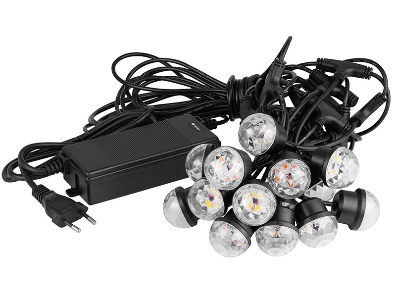 Outdoor string light IP65 with 15 bulbs, Tracer 46970