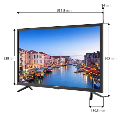 Television Manta 24LHS122T 24" HD DVB-T2 HEVC