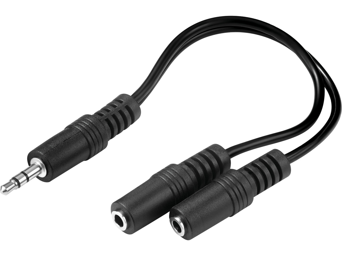 MiniJack Splitter Sandberg 502-16 - 1 to 2, Share Audio Outputs for Two Sets of Devices