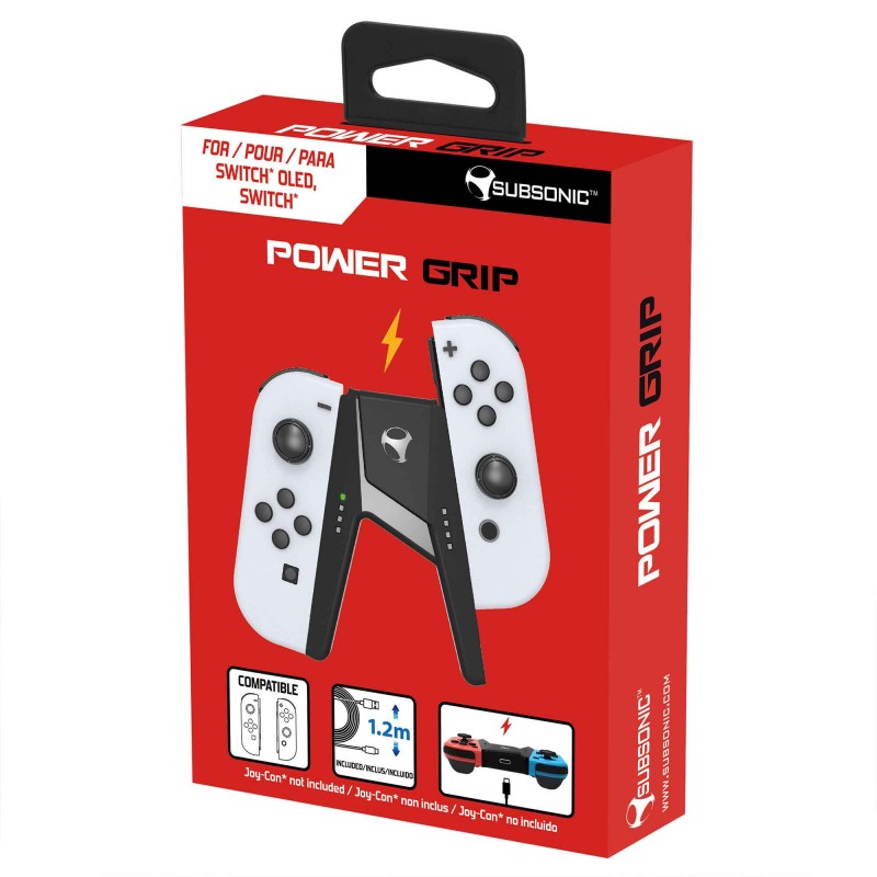 Joy-Con Holder With Charging - Subsonic Power Grip