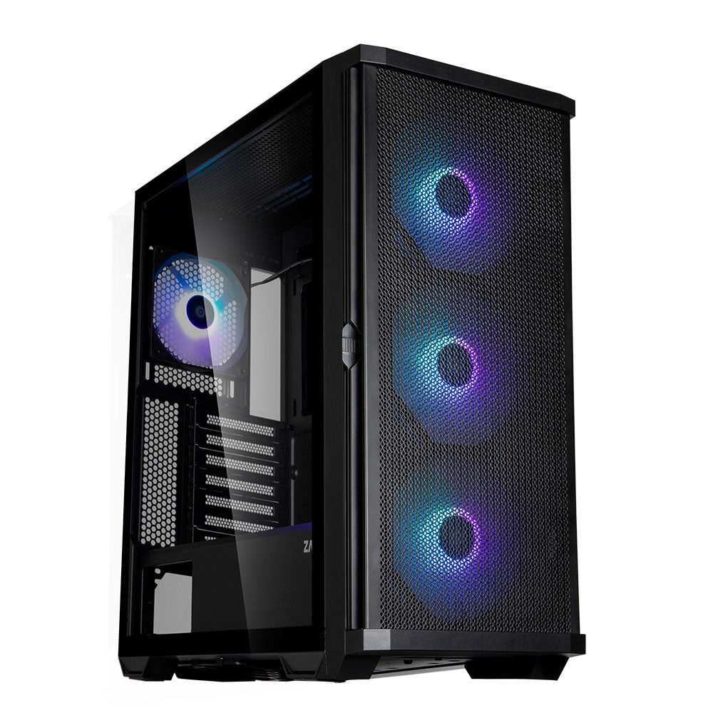 Datora korpuss ar ARGB ventilatoriem Zalman Z10 Plus ATX Mid Tower