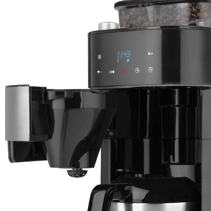 Kafijas automāts Gastroback 42711_S Coffee Machine Grind & Brew Pro Thermo, 900W, 1.25L, termo krūze, integrētas dzirnaviņas