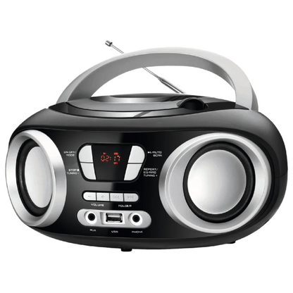 Manta FM Rādio. Atskaņotājs.  MM9310BT CHILLI Bluetooth Black