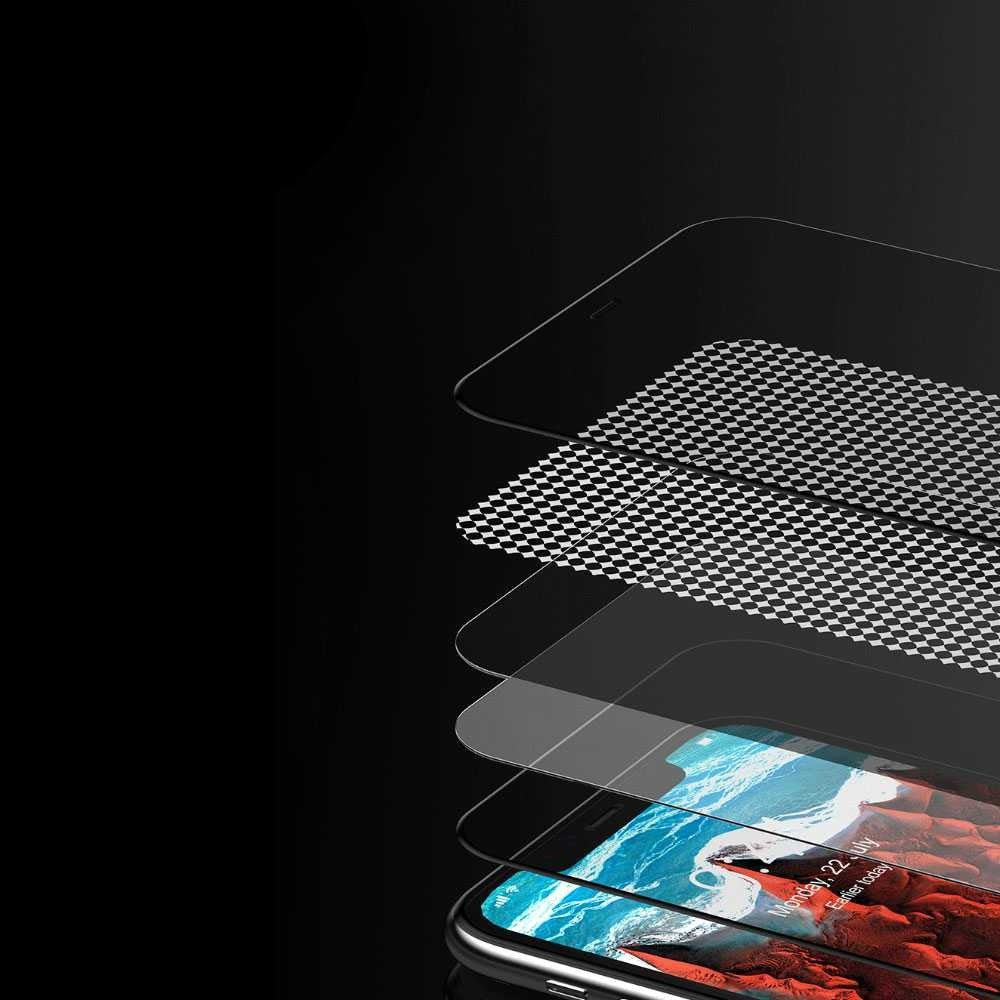 Полноэкранное 3D-защитное закаленное стекло Devia Real Series для iPhone 11 Pro Max, черный
