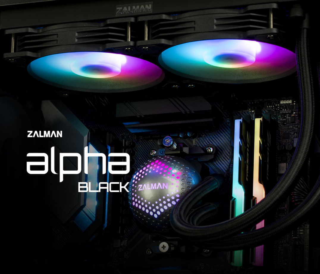 Ūdens dzesētājs datoriem Zalman Alpha 28 280mm Black