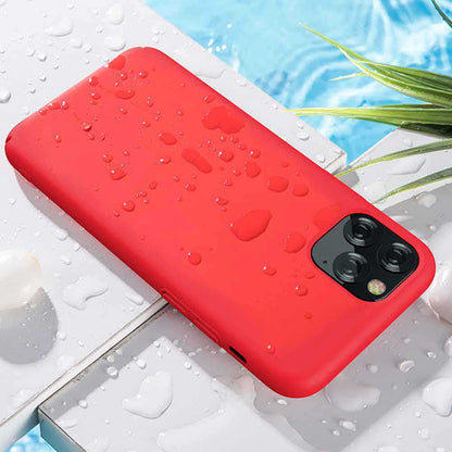 Silicone case for iPhone 12 Pro Max red - Devia Nature 