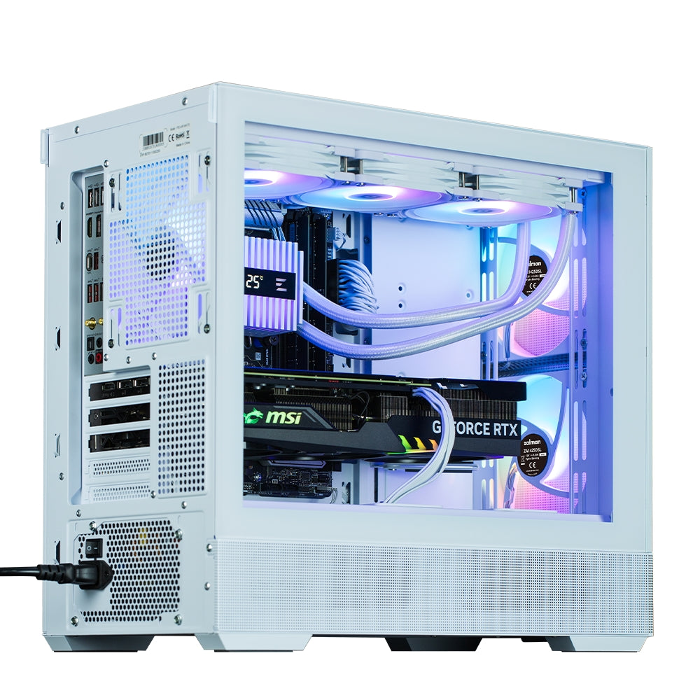 Zalman P30 Air White, ARGB Fan x3