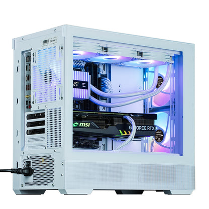 Zalman P30 Air Белый, Вентилятор ARGB x3