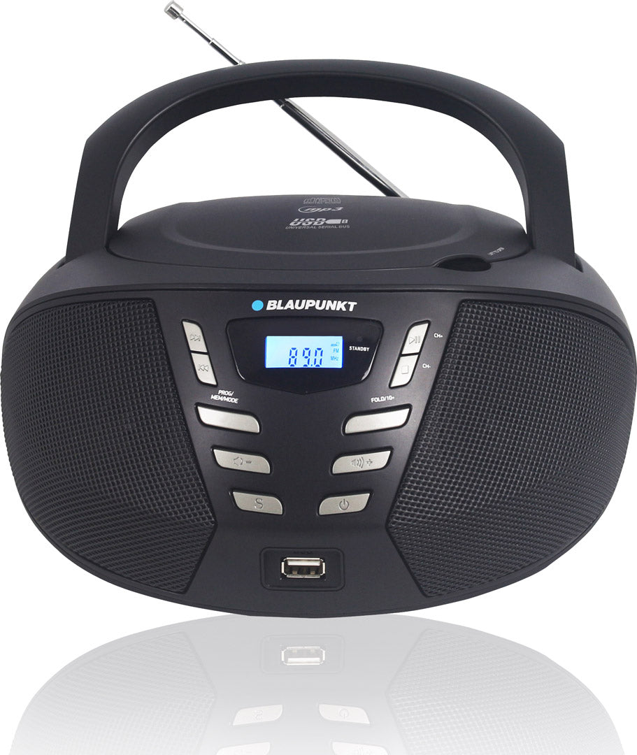 FM rādio. Atskaņotājs  Blaupunkt BB7BK USB/CD/MP3/AUX