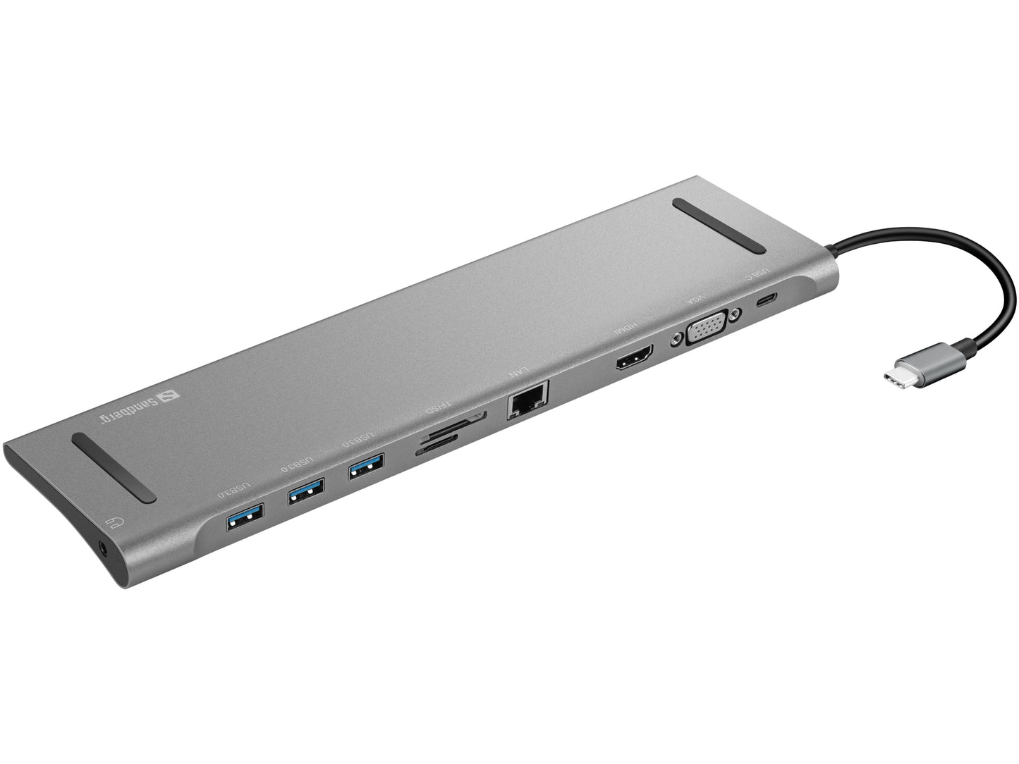 Док-станция Sandberg 136-31 USB-C 10-в-1 