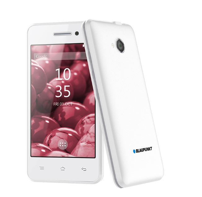 Basic smartphone with high quality Blaupunkt SM 01 white