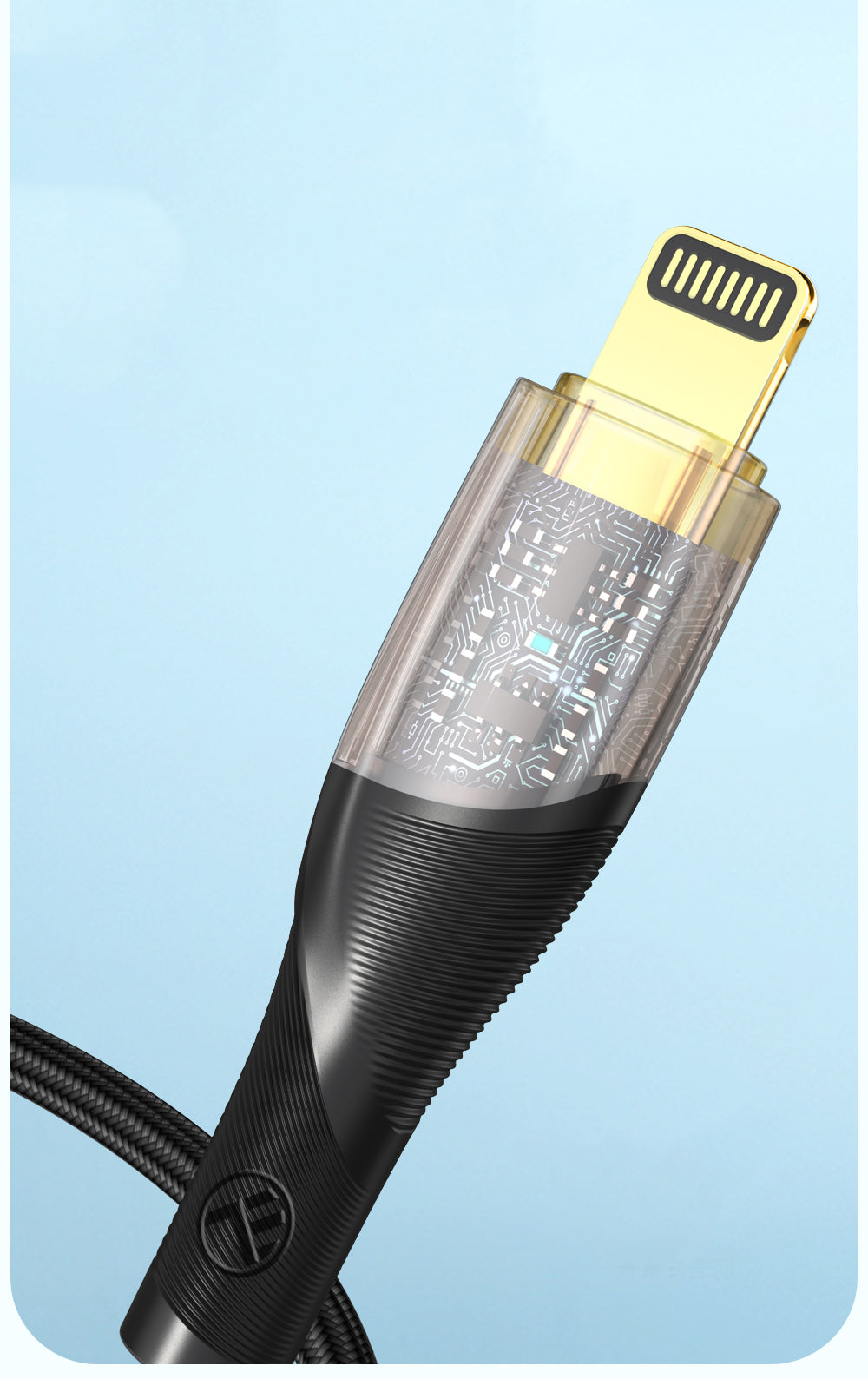 Tellur Data Cable Type-C to Lightning PD27W 100cm Black