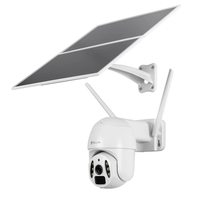 Smart WiFi Solar Camera 2K UltraHD, Tellur P&amp;T 3MP