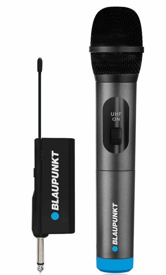 Беспроводной микрофон Blaupunkt WM40U — УВЧ, расстояние &gt; 10 м, частота 65 Гц–18 кГц